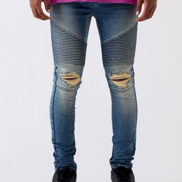 PacSun Men's Stacked Skinny Jeans - Picture 4 of 12